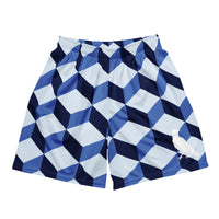 State Bird Blue mesh shorts