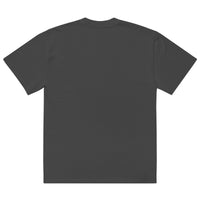 New Jersey vs Everyone Black Oversized faded t-shirt