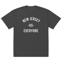 New Jersey vs Everybody Oversized faded t-shirt