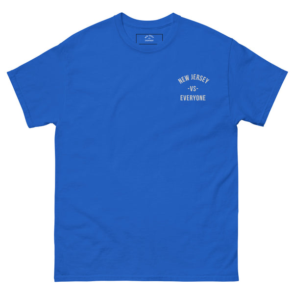 New Jersey vs Everyone Royal Blue T-shirt